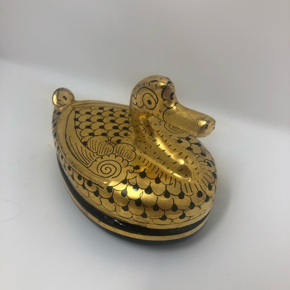 Thai duck trinket box / unique jewelry box - Picture 6 of 8